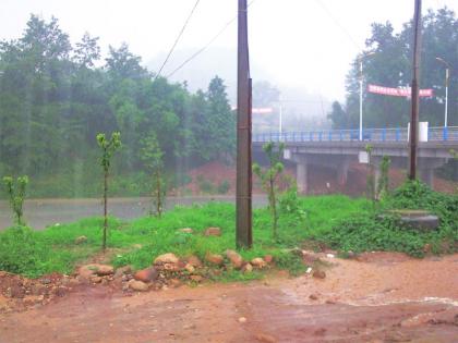 终于下雨了